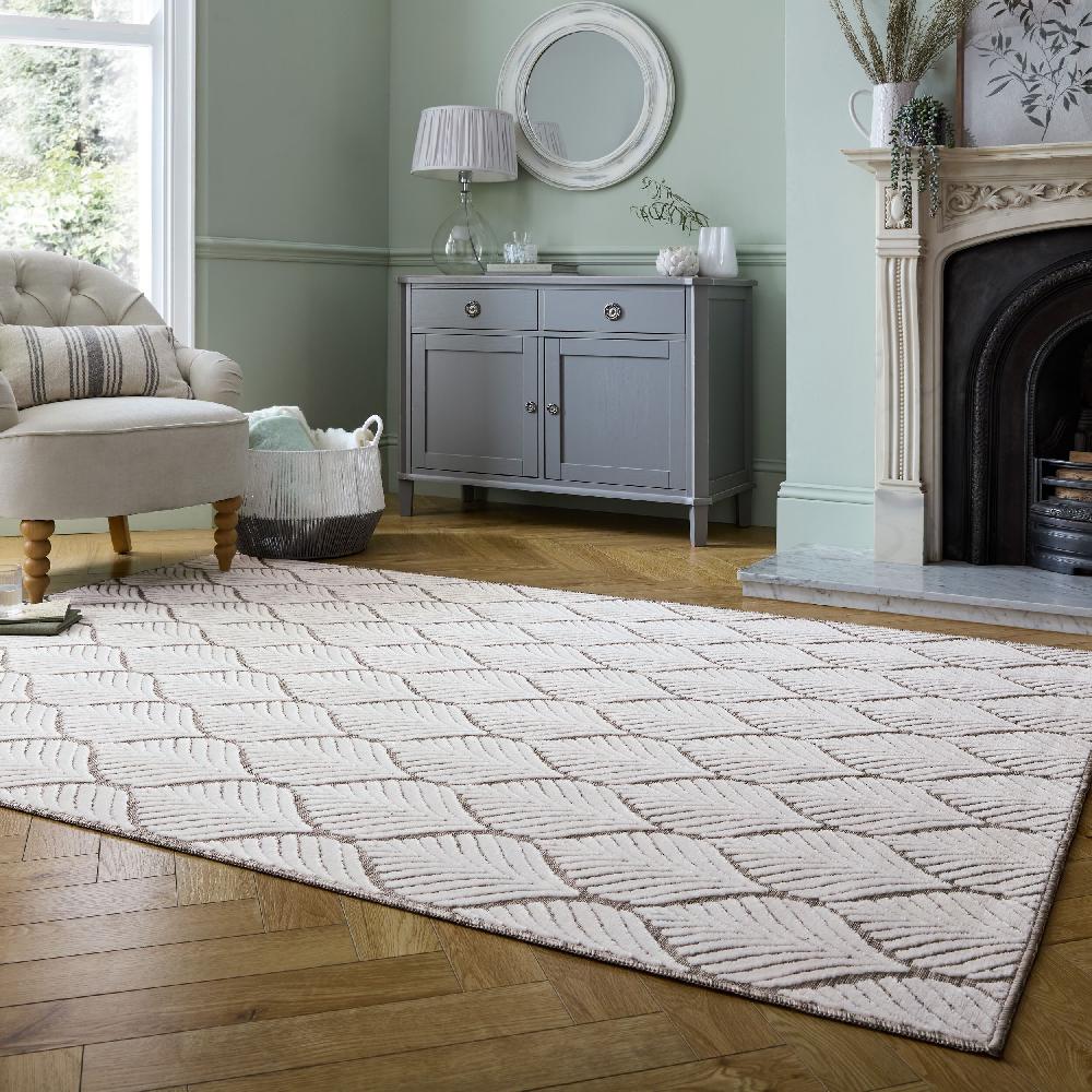 Flair Rugs Elm Leaf Indoor Outdoor Rug