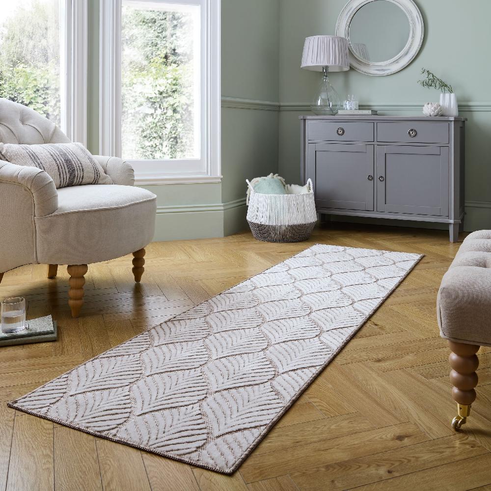flair rugs Elm Leaf Indoor Outdoor Runner