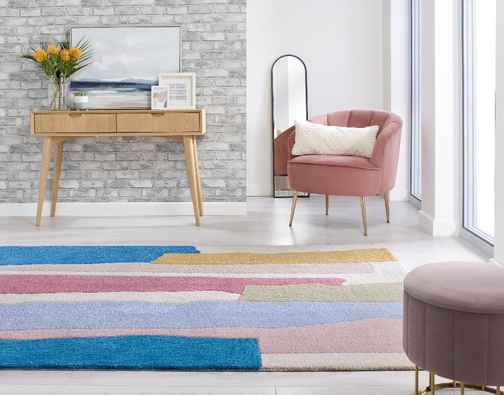 Flair Rugs Escala Abstract Colourful Rug