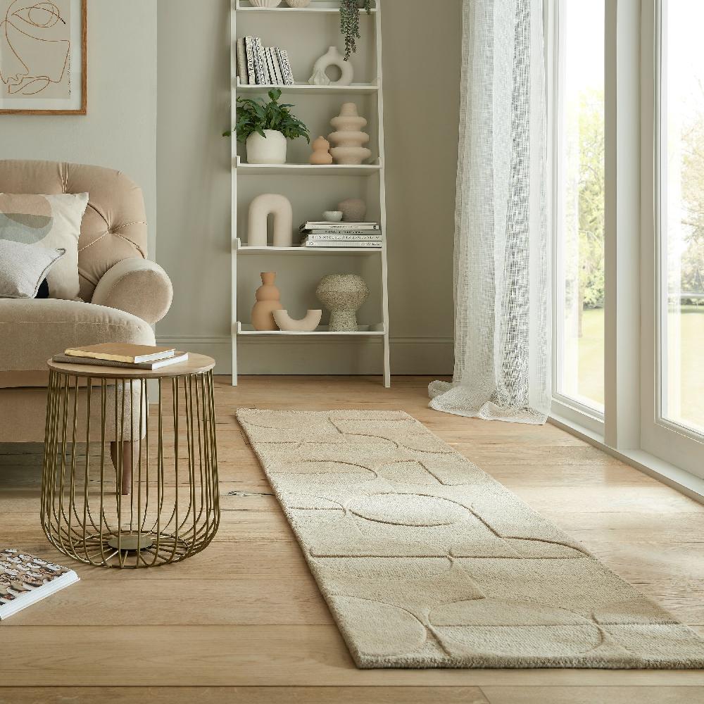 Flair Rugs Gigi Wool Geometric Runner Rug