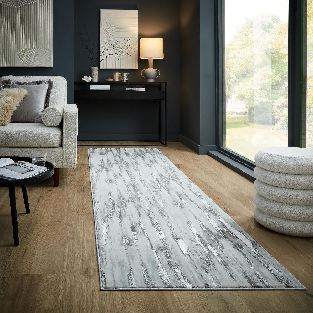 Flair Rugs Gleam Abstract Luxe Runner