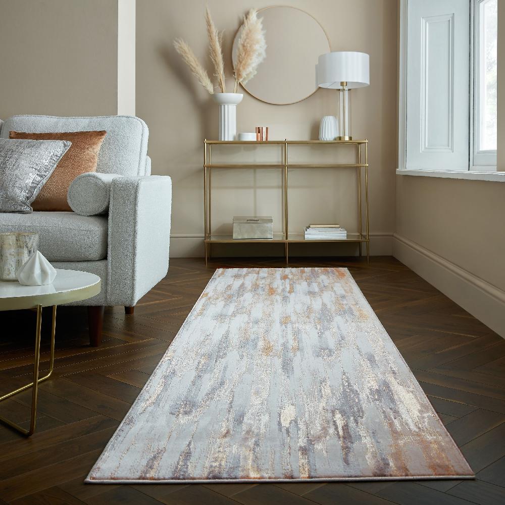 flair rugs Gleam Abstract Luxe Runner