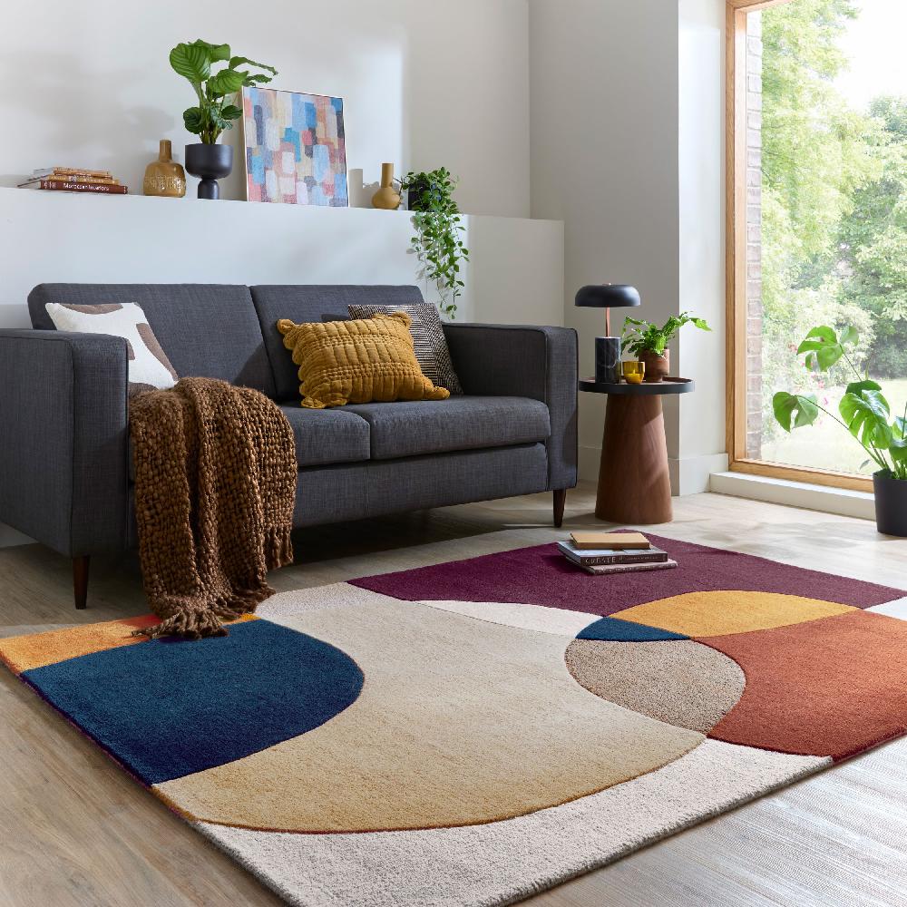 Flair Rugs Glow Wool Modern Rug