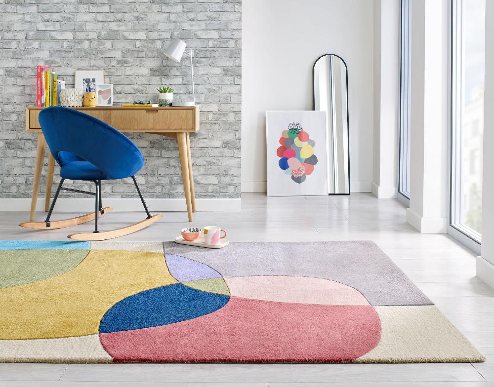 Flair Rugs Glow Wool Modern Rug
