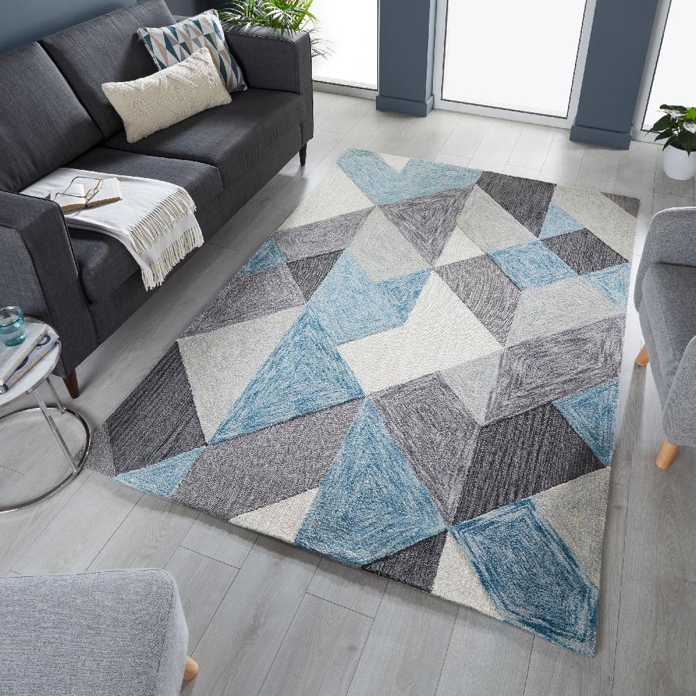 Flair Rugs Icon Colourful Geometric Patterned Rug
