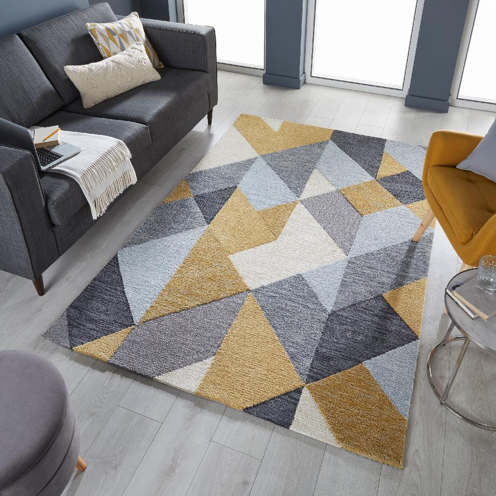 Flair Rugs Icon Colourful Geometric Patterned Rug