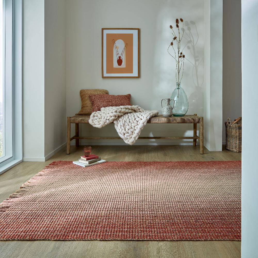 flair rugs Jute Ombre Neutral Rug