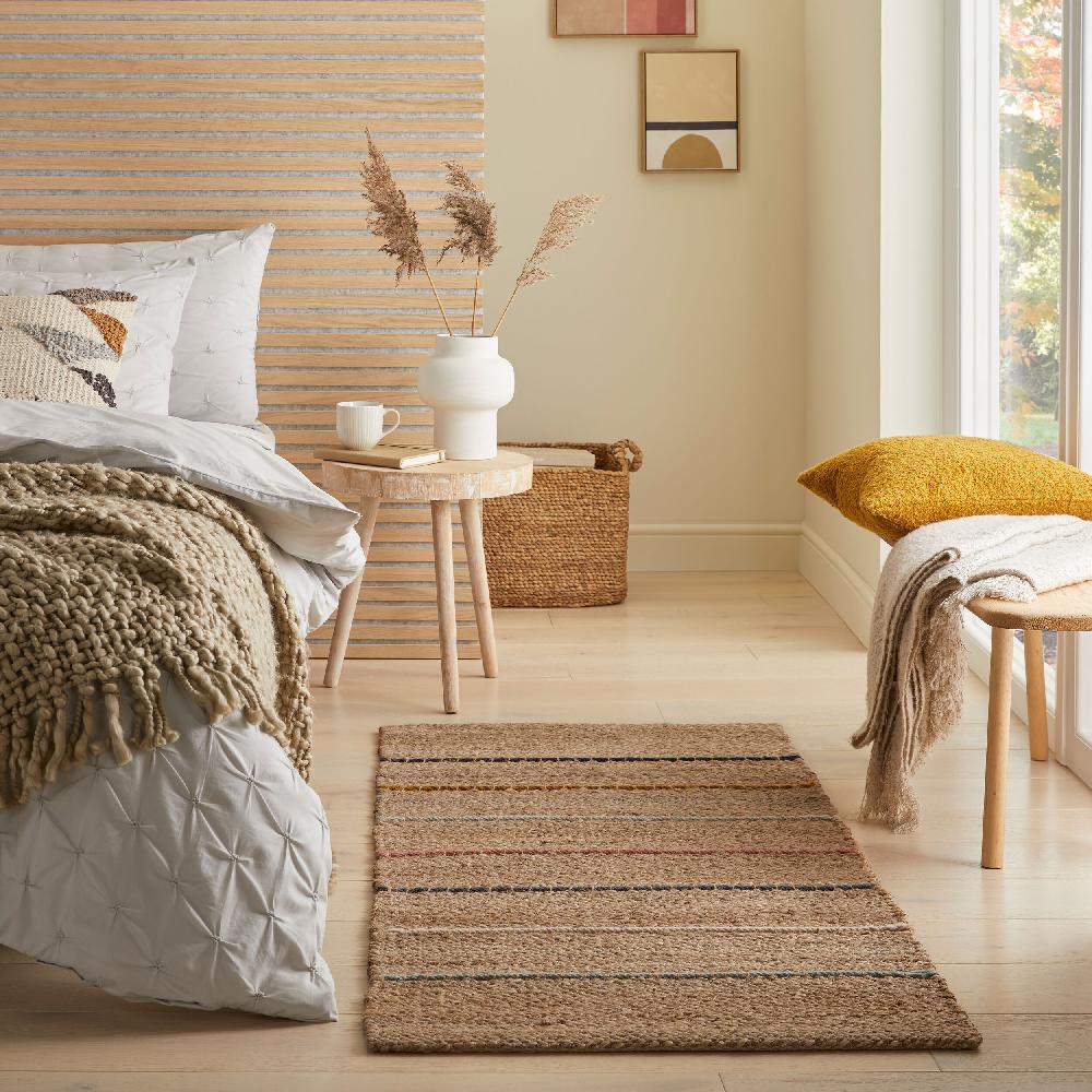 flair rugs Jute Stripe
