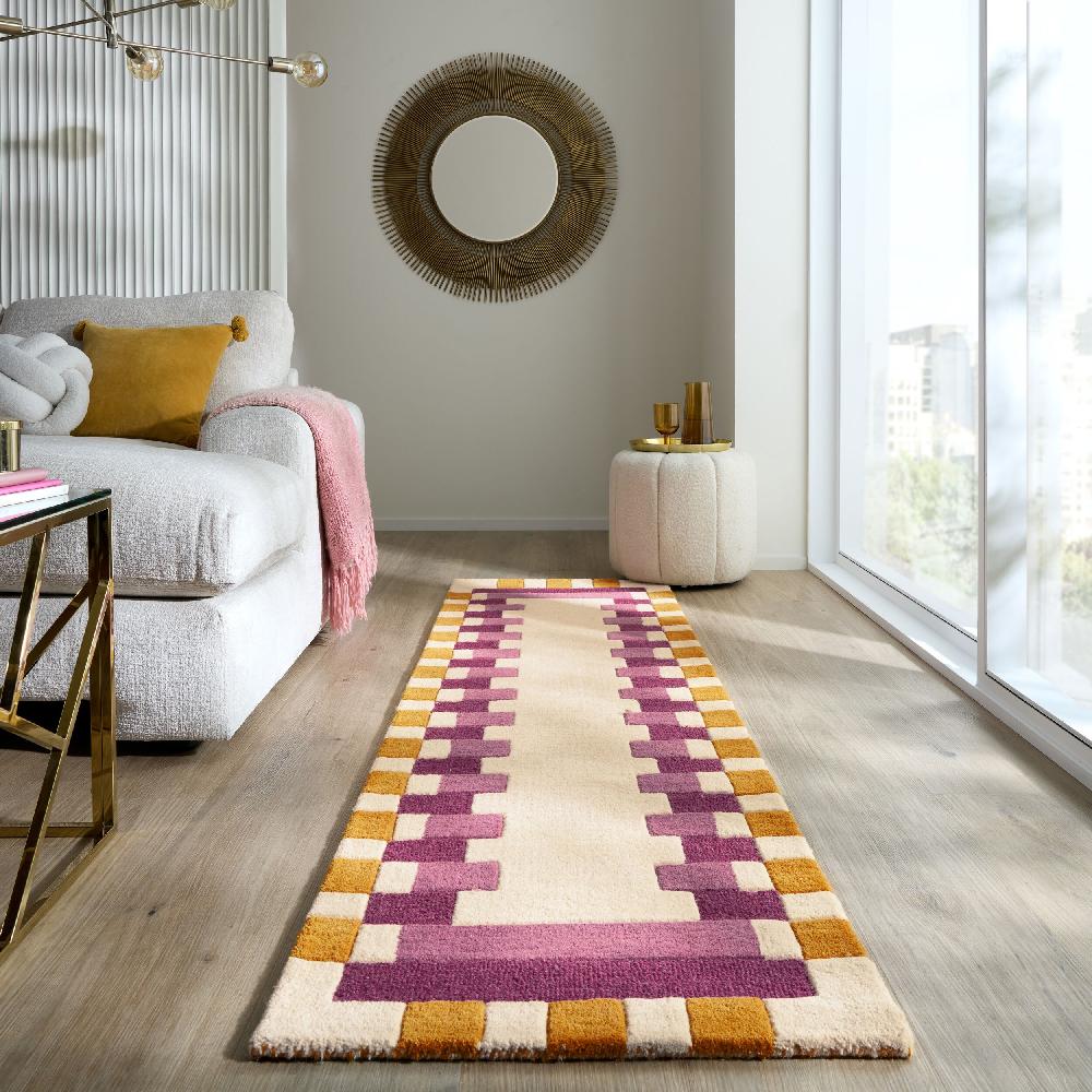 Flair Rugs Kai Wool Border Runner
