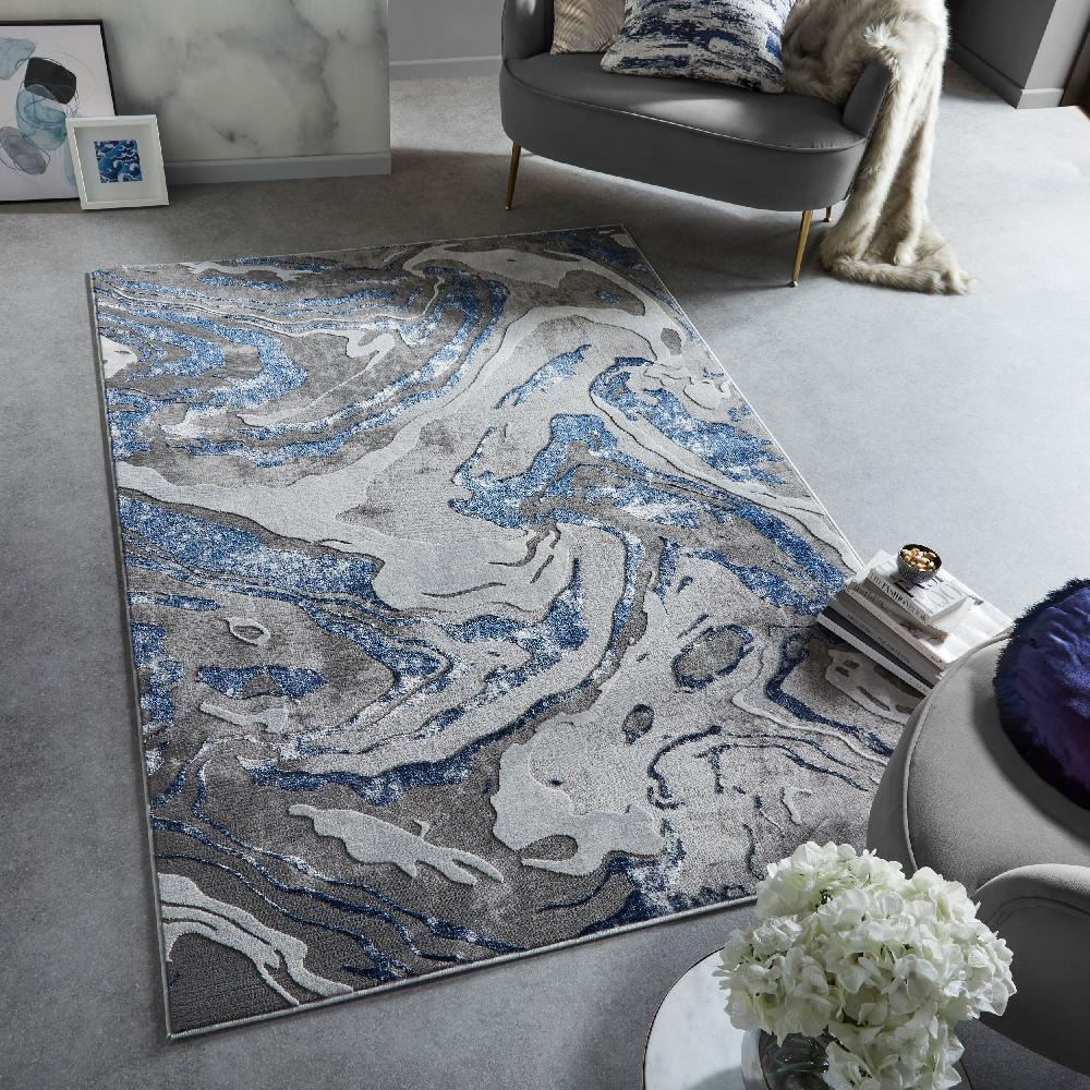 Flair Rugs Marbled Abstract Modern Rug