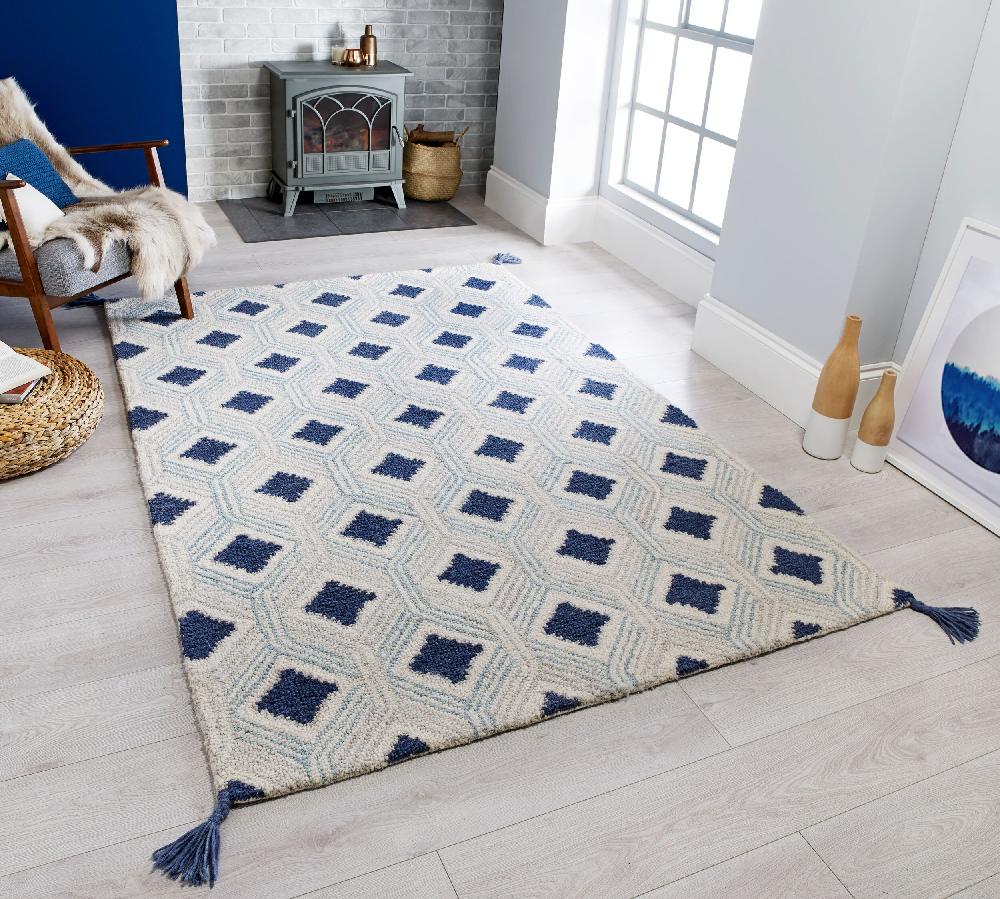 flair rugs Marco Wool Geometric Global Rug