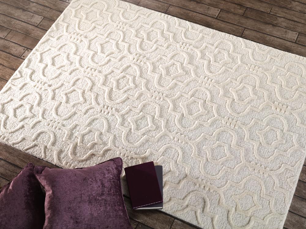 flair rugs Marrakech Wool Geometric Patterned Rug