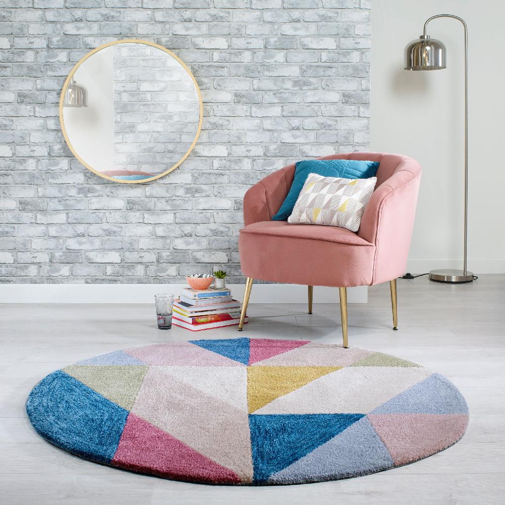 Flair Rugs Metro Colourful Geometric Rug