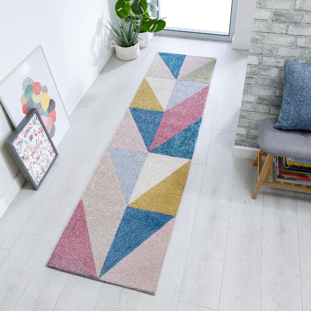 flair rugs Metro Colourful Geometric Runner