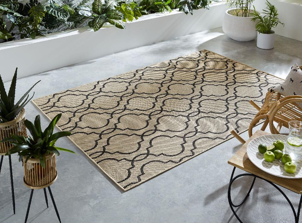 Flair Rugs Milan Indoor & Outdoor Geometric Rug