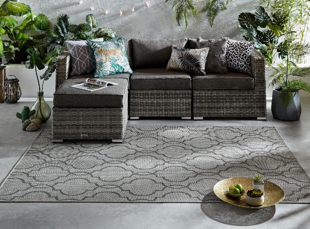 Flair Rugs Milan Indoor & Outdoor Geometric Rug