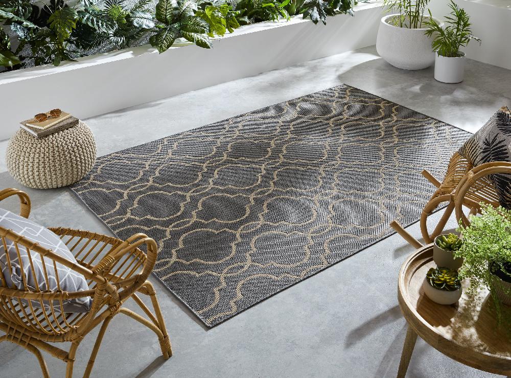 flair rugs Milan Indoor & Outdoor Geometric Rug
