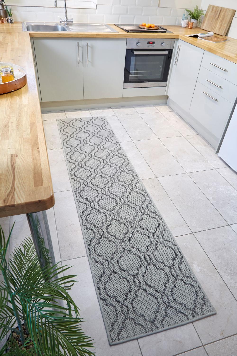 Flair Rugs Milan Indoor & Outdoor Geometric Runner