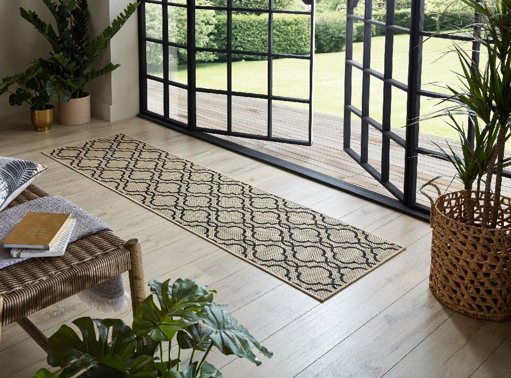 flair rugs Milan Indoor & Outdoor Geometric Runner