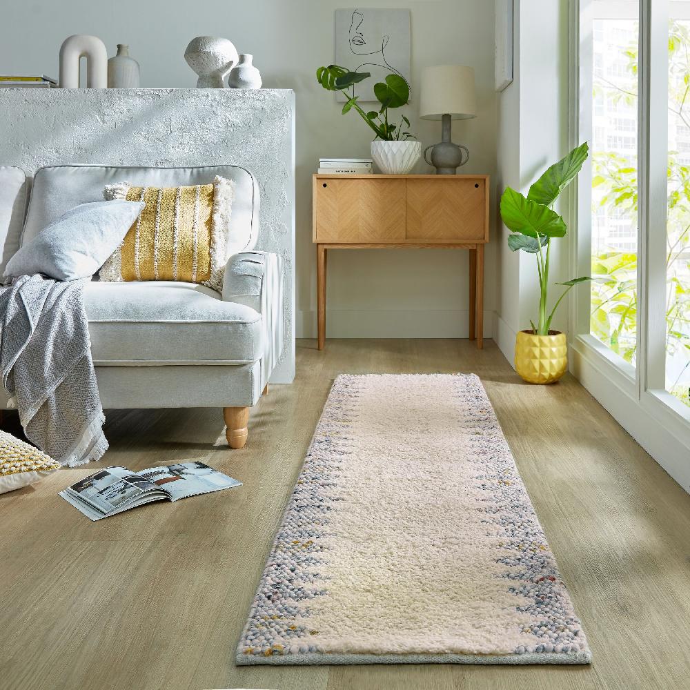 flair rugs Minerals Border Wool Runner