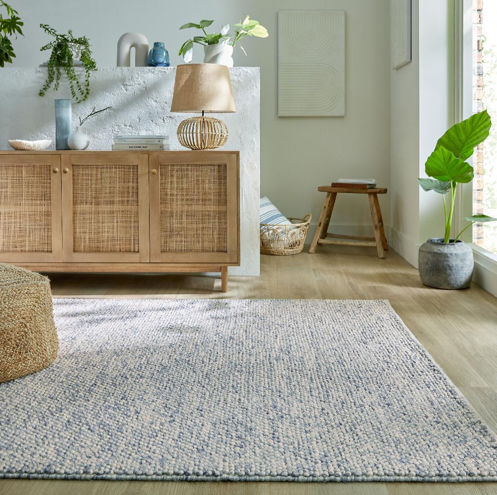 Flair Rugs Minerals Wool Blend Neutral Rug