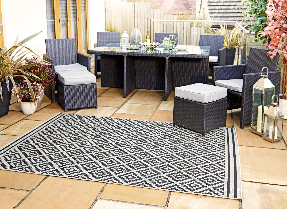 Flair Rugs Moretti Indoor & Outdoor Geometric Rug