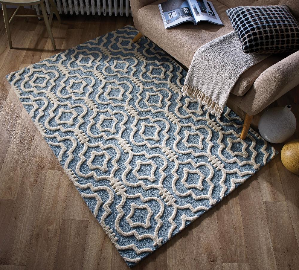 flair rugs Nador Geometric Wool Rug