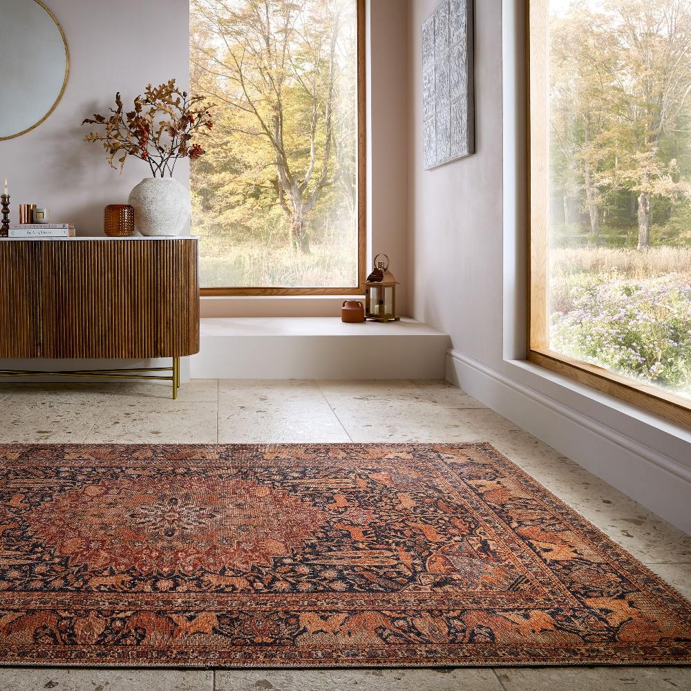 flair rugs Nico Washable Traditional Rug