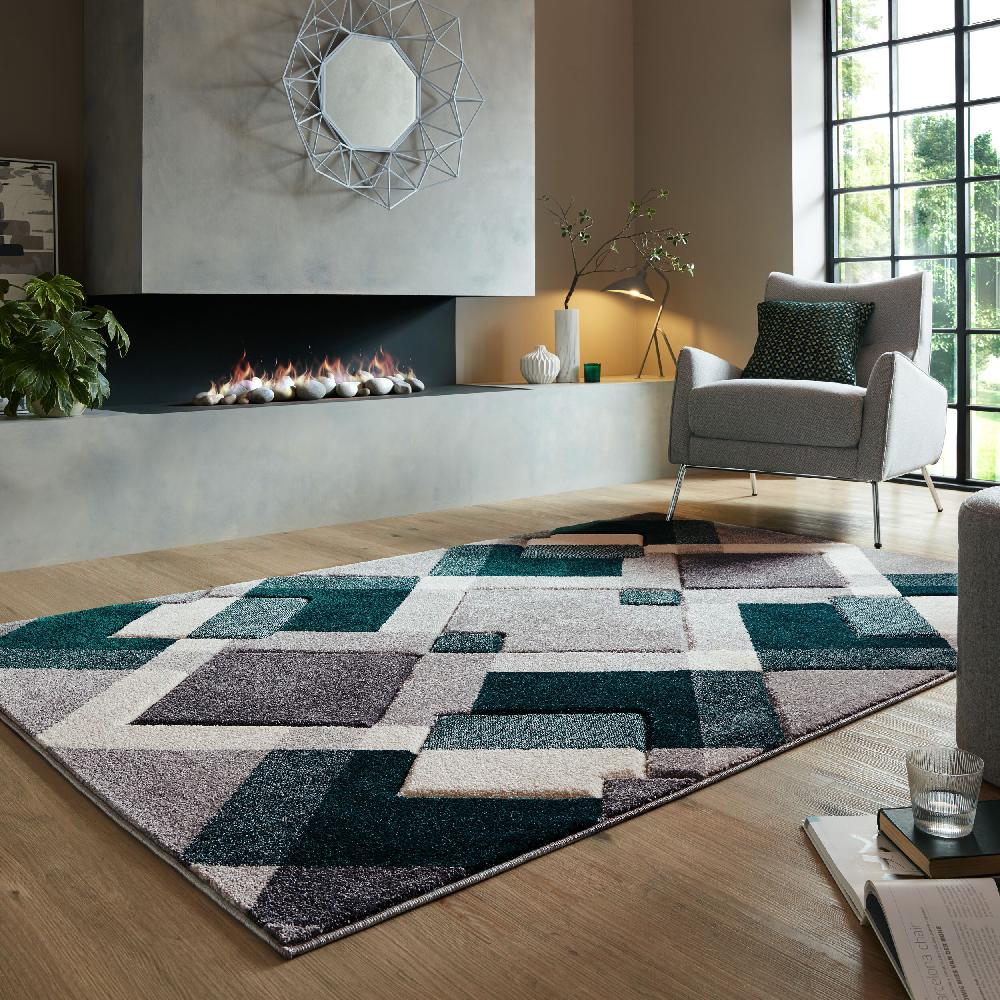 flair rugs Nimbus Geometric Rug