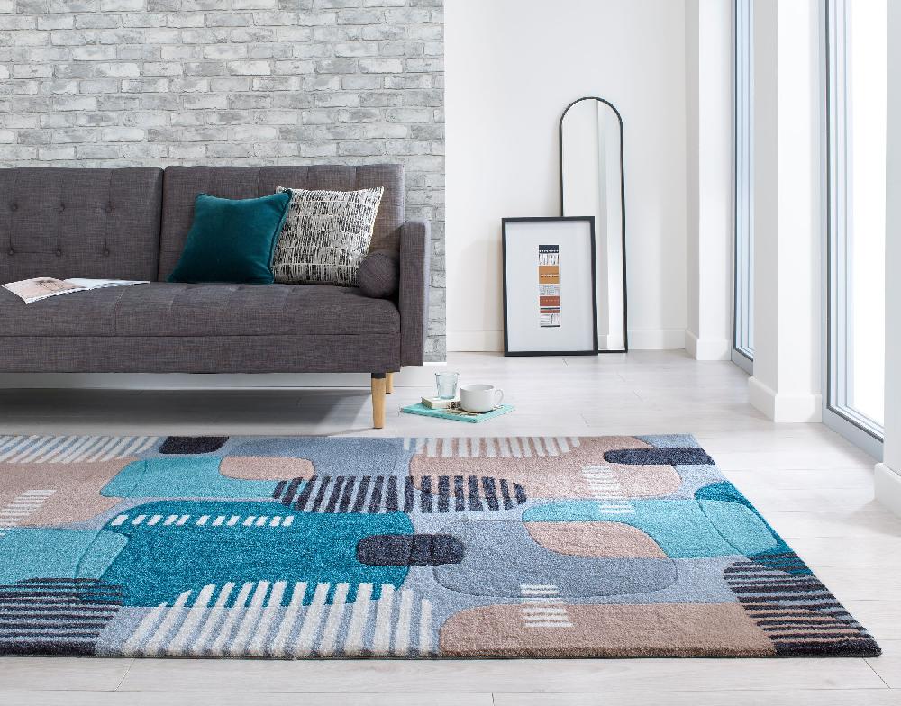 flair rugs Pop Colourful Abstract Rug