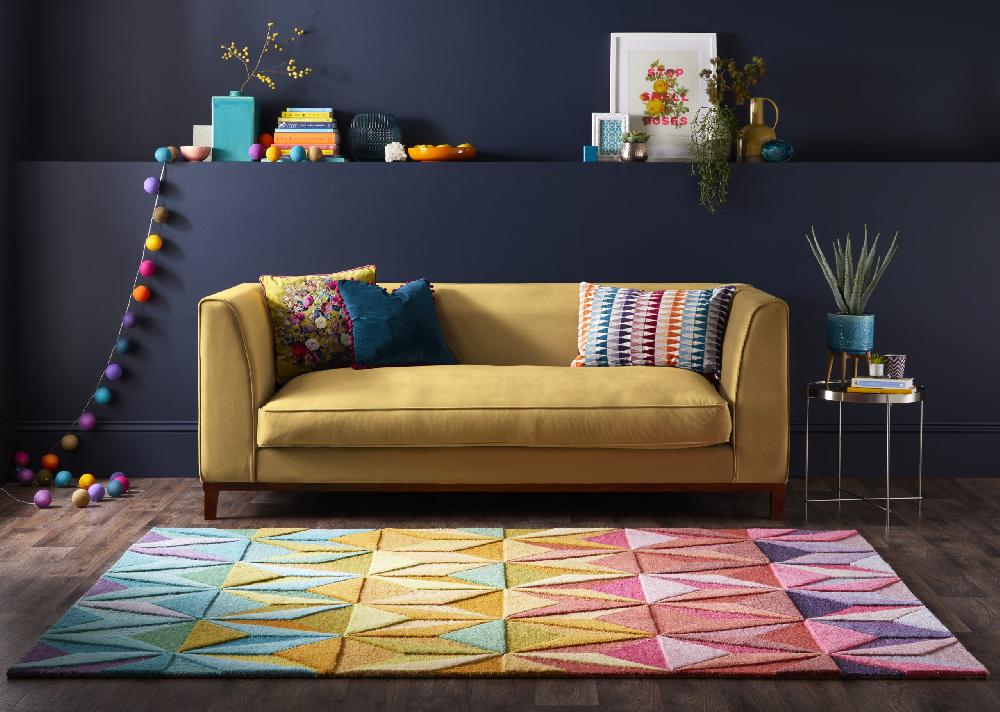 Flair Rugs Reverie Wool Geometric Rug