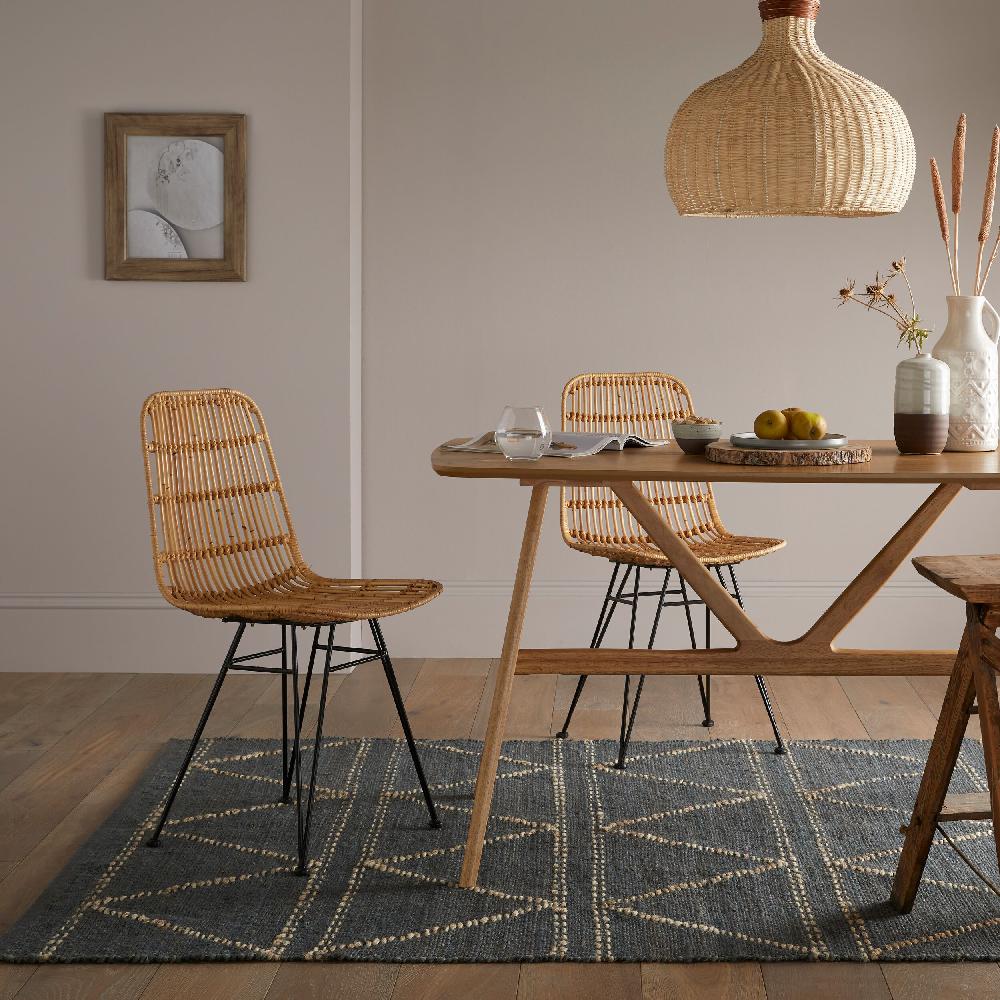 flair rugs Rhombi Jute Global Patterened Rug