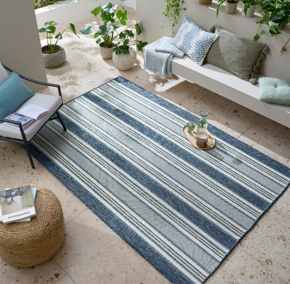 flair rugs Roma Stripe Indoor Outdoor Rug