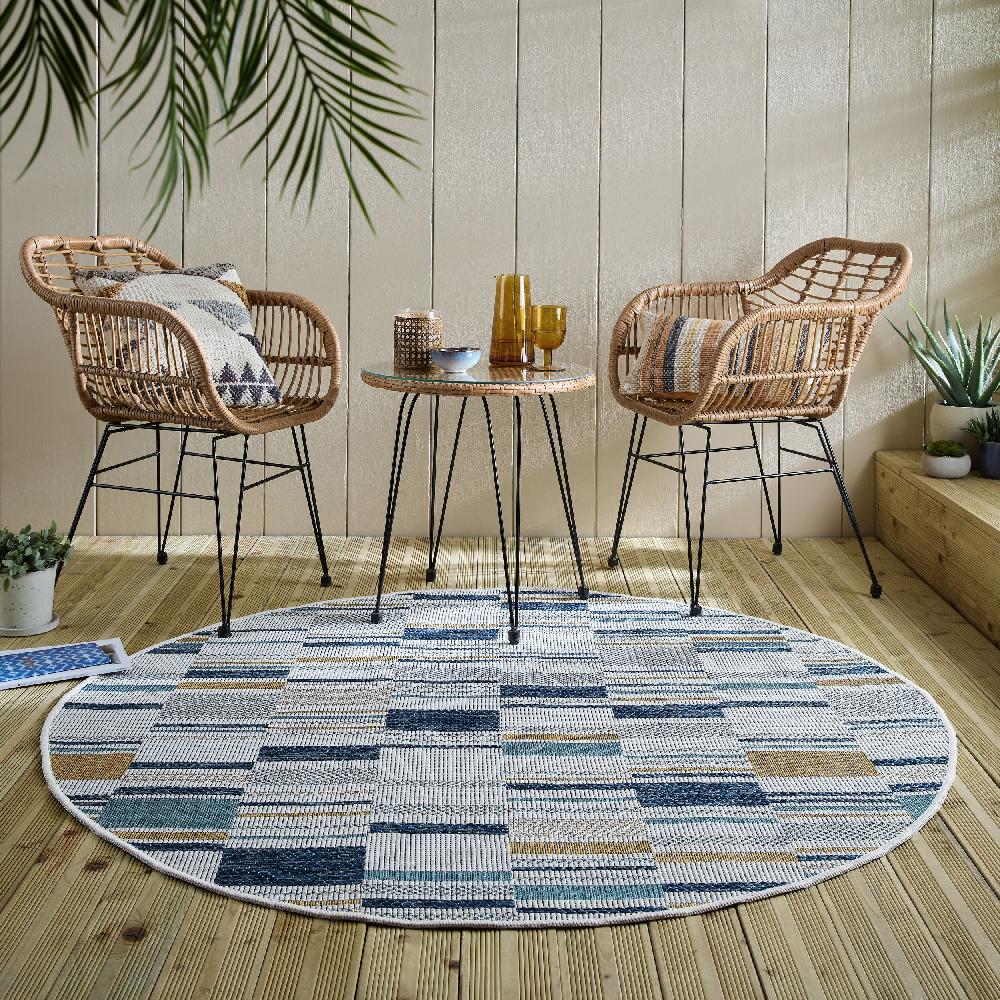 Flair Rugs Rosco Geometric Indoor Outdoor Rug