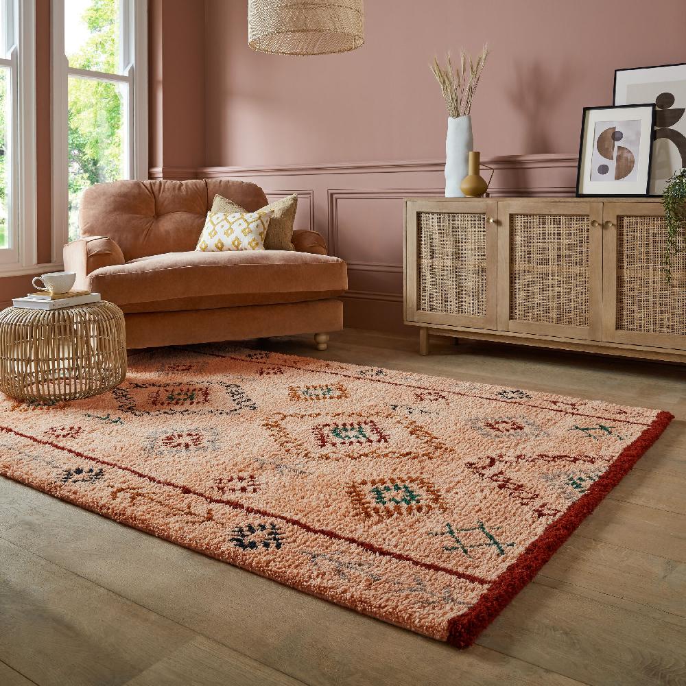 flair rugs Sahara Shaggy Berber Wool Rug