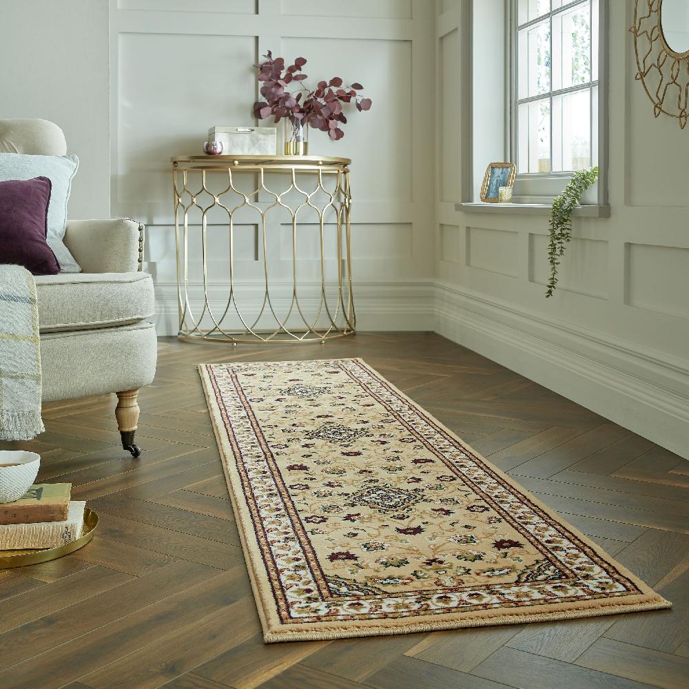 Flair Rugs Sherborne Vintage Patterned Runner Rug