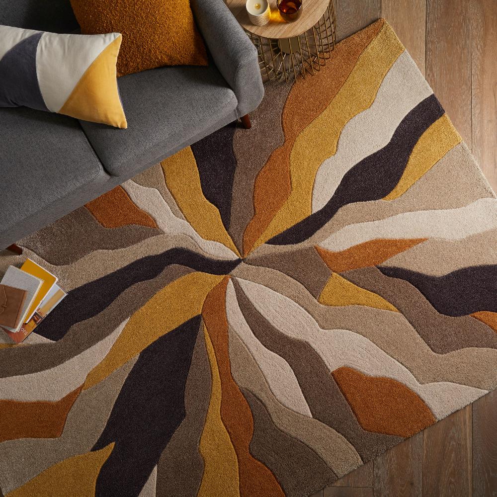 flair rugs Splinter Abstract Design Rug