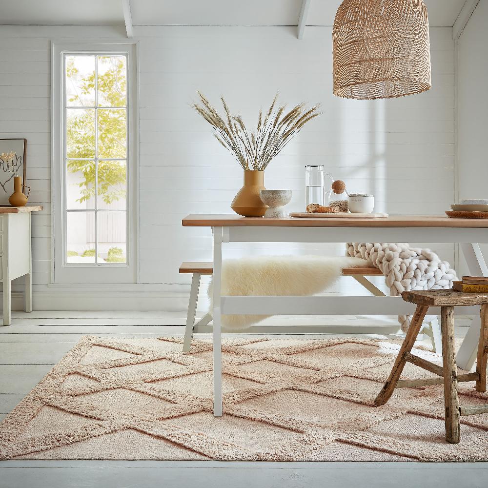 flair rugs Tessa Diamond Tufted Rug