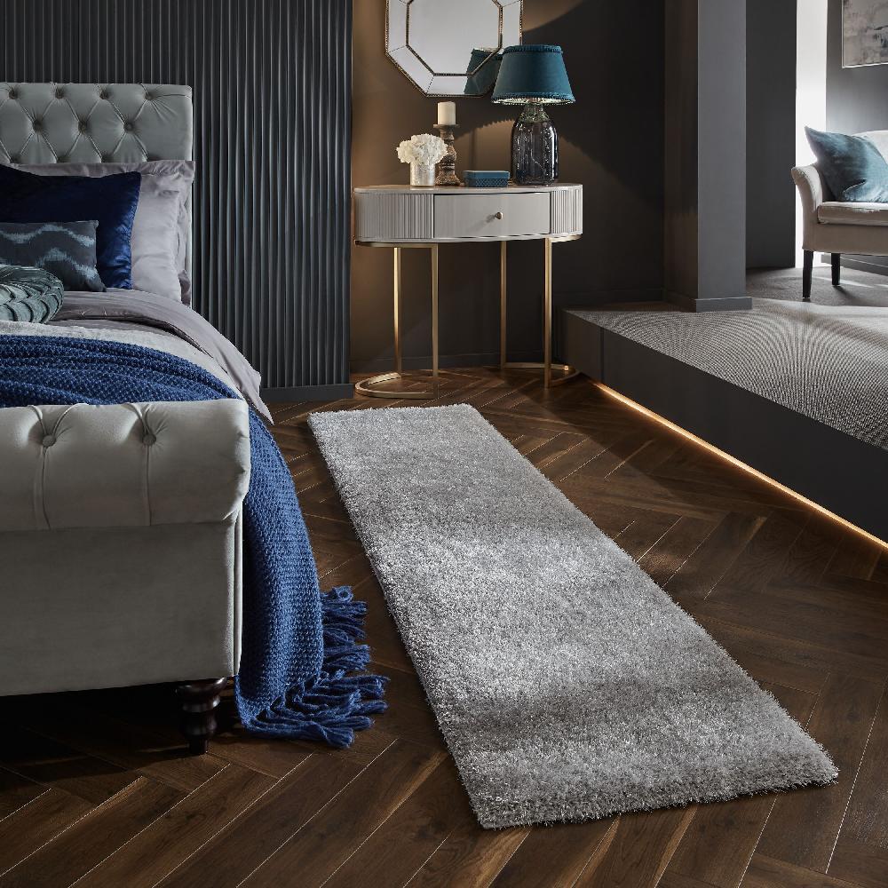 Flair Rugs Velvet Shaggy Recycled Runner