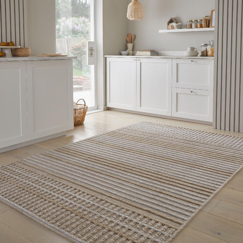 Flair Rugs Washable Elton Stripe Rug