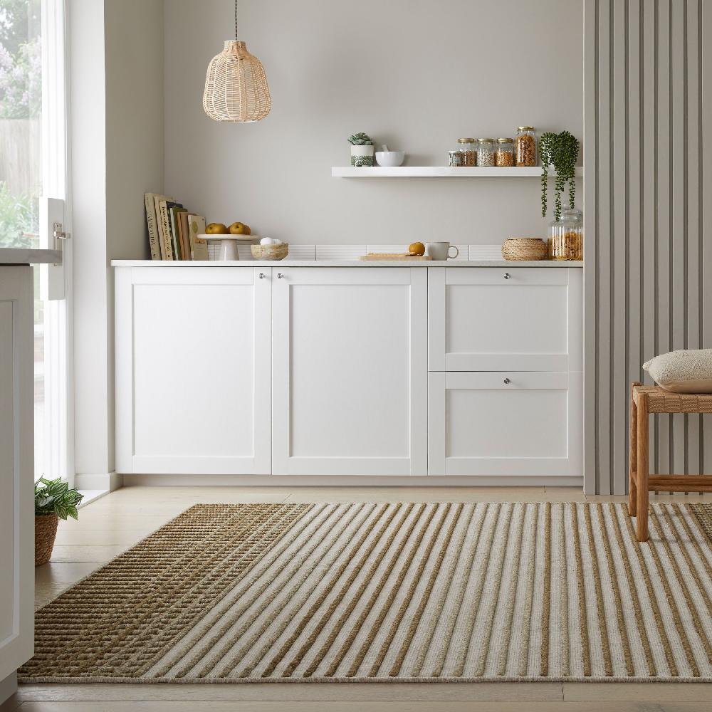 Flair Rugs Washable Elton Stripe Rug