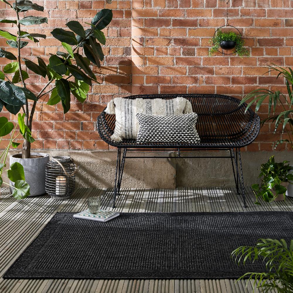 Flair Rugs Weave Outdoor & Indoor Neutral Rug