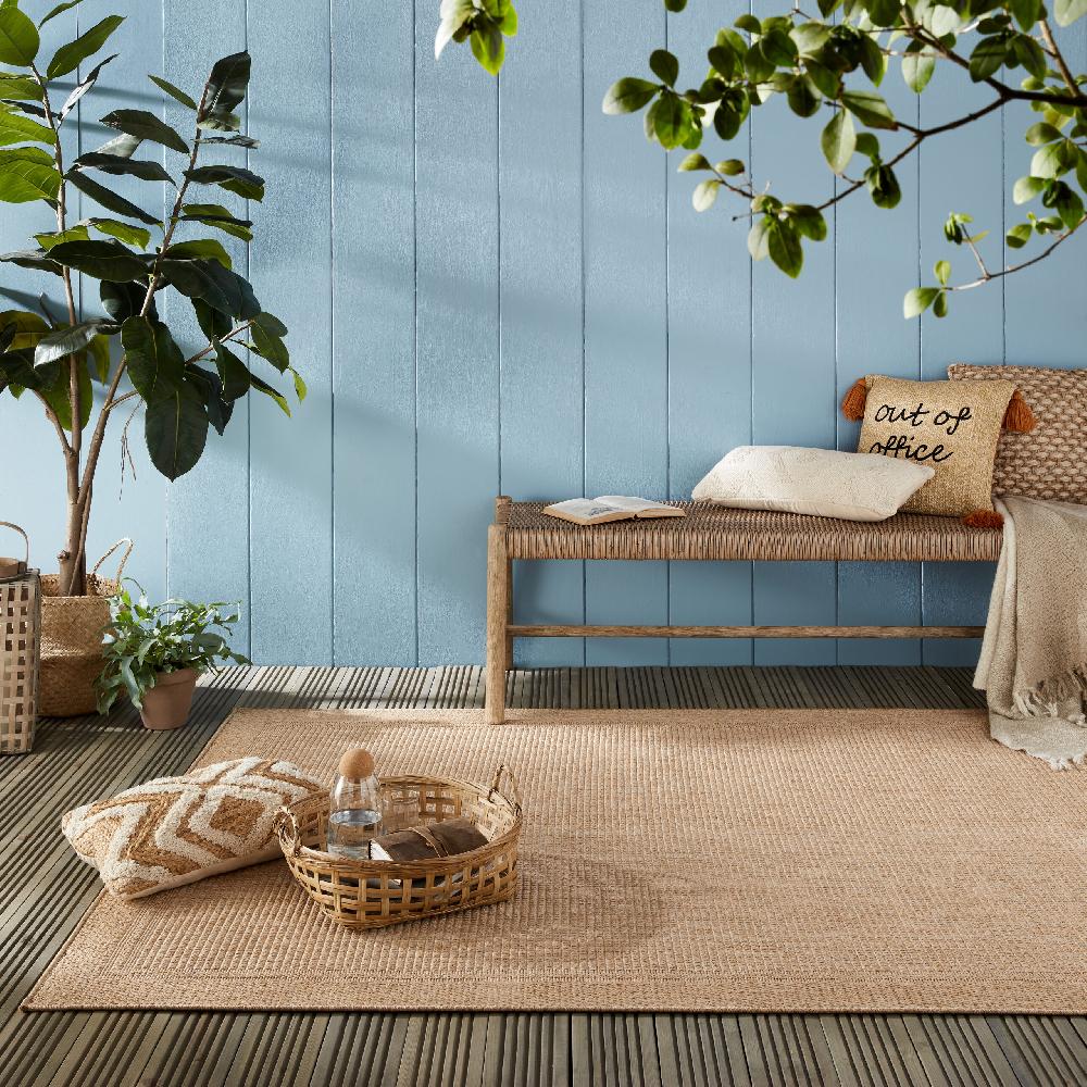 flair rugs Weave Outdoor & Indoor Neutral Rug