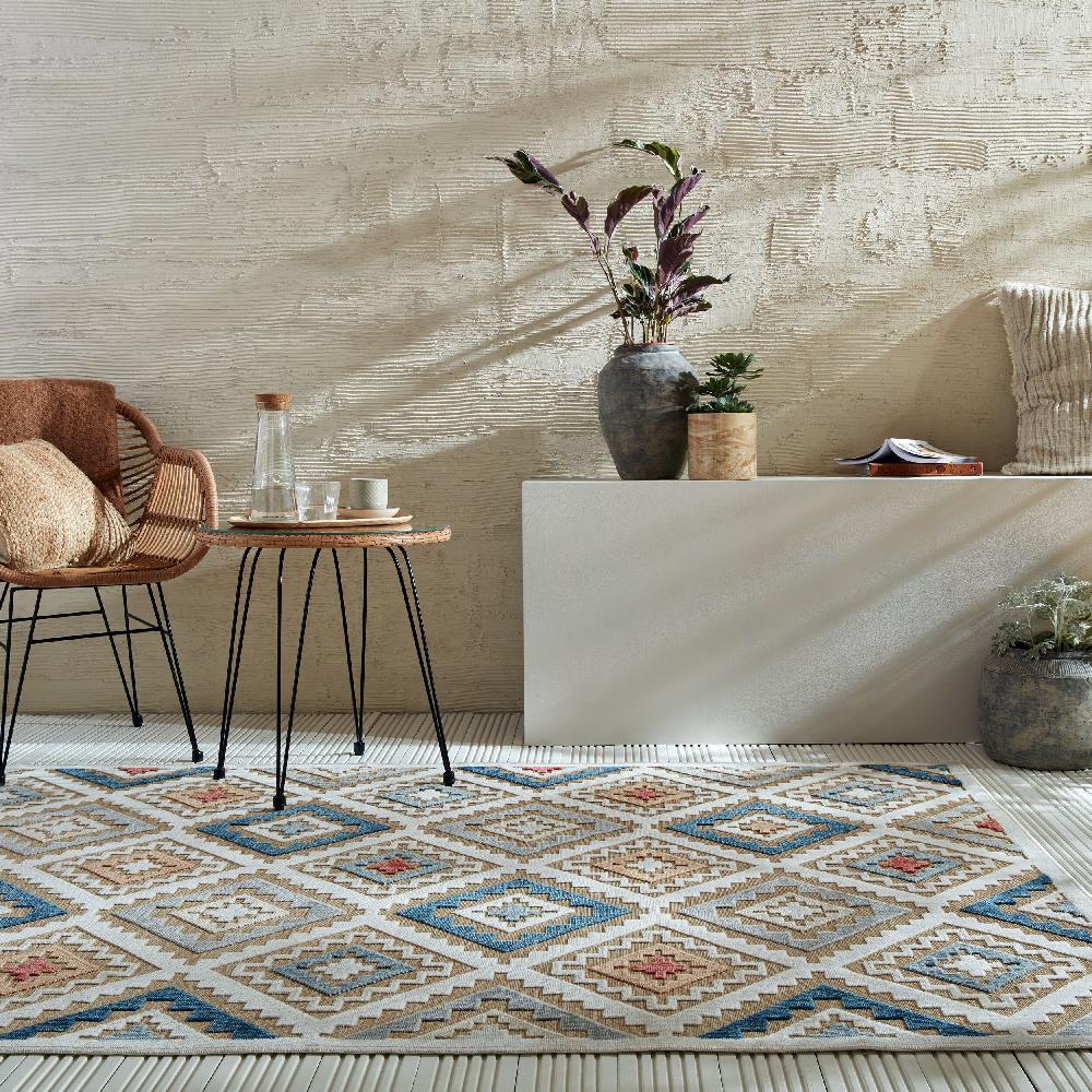flair rugs Zion Geometric Indoor Outdoor Rug