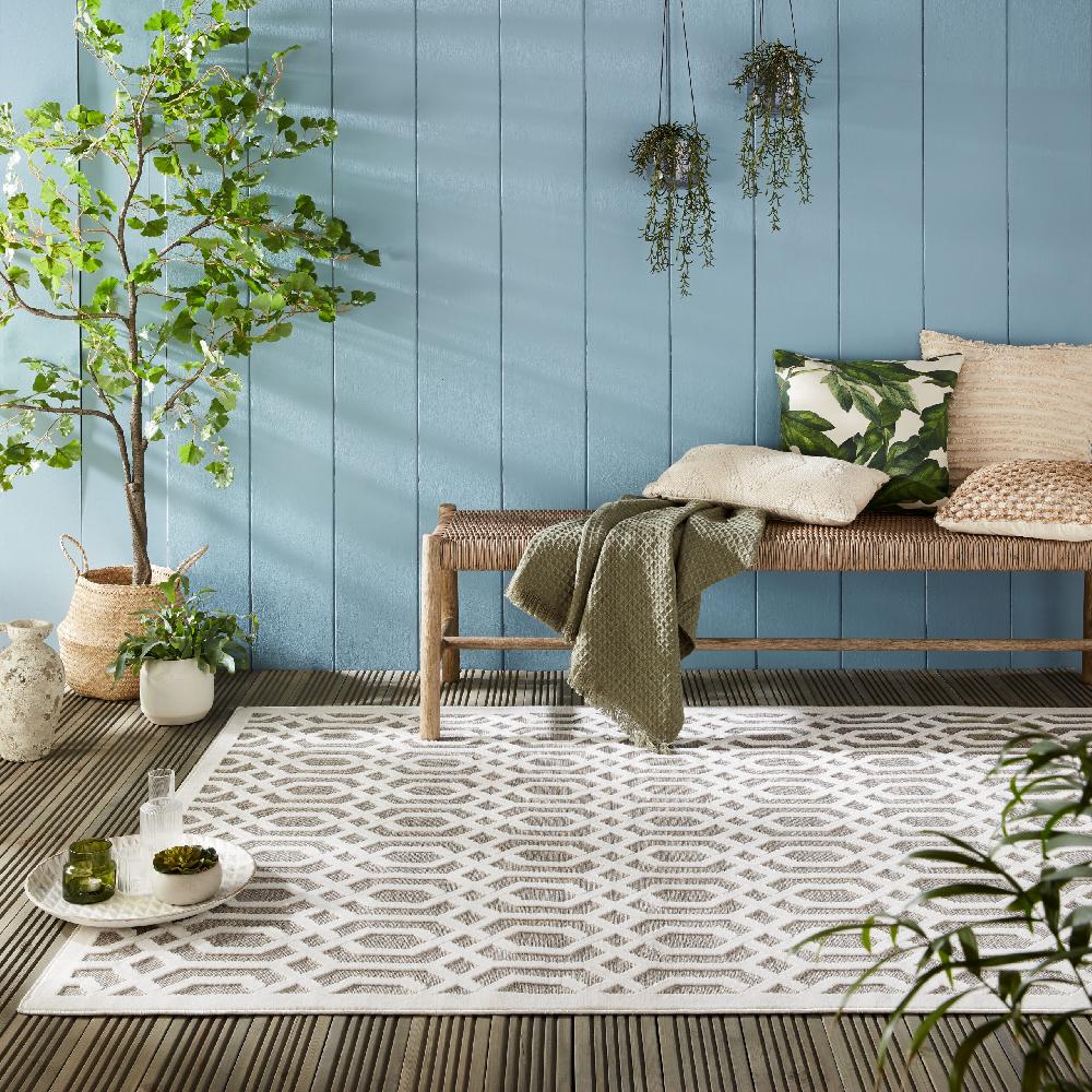 flair rugs Mataro Indoor & Outdoor Geometric Patterned Rug