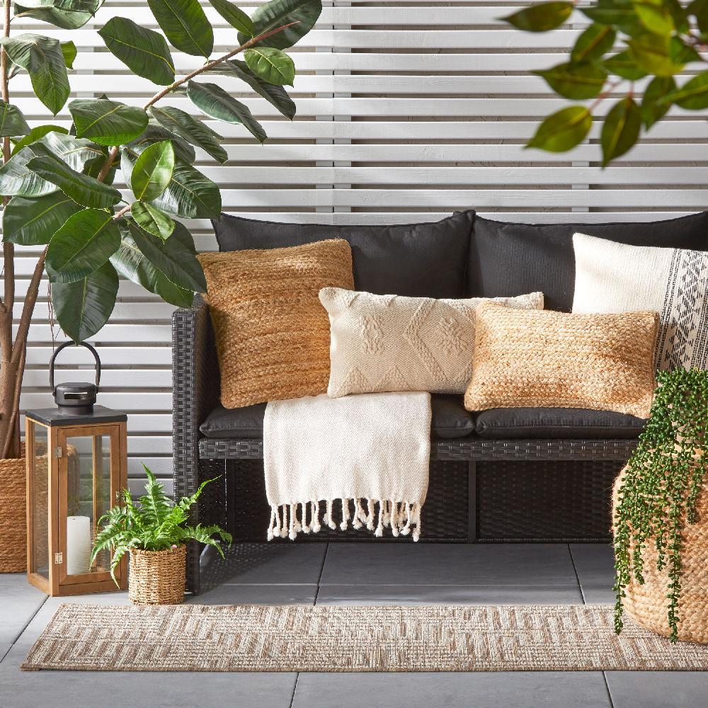 flair rugs Salerno Geometric Indoor & Outdoor Runner Rug