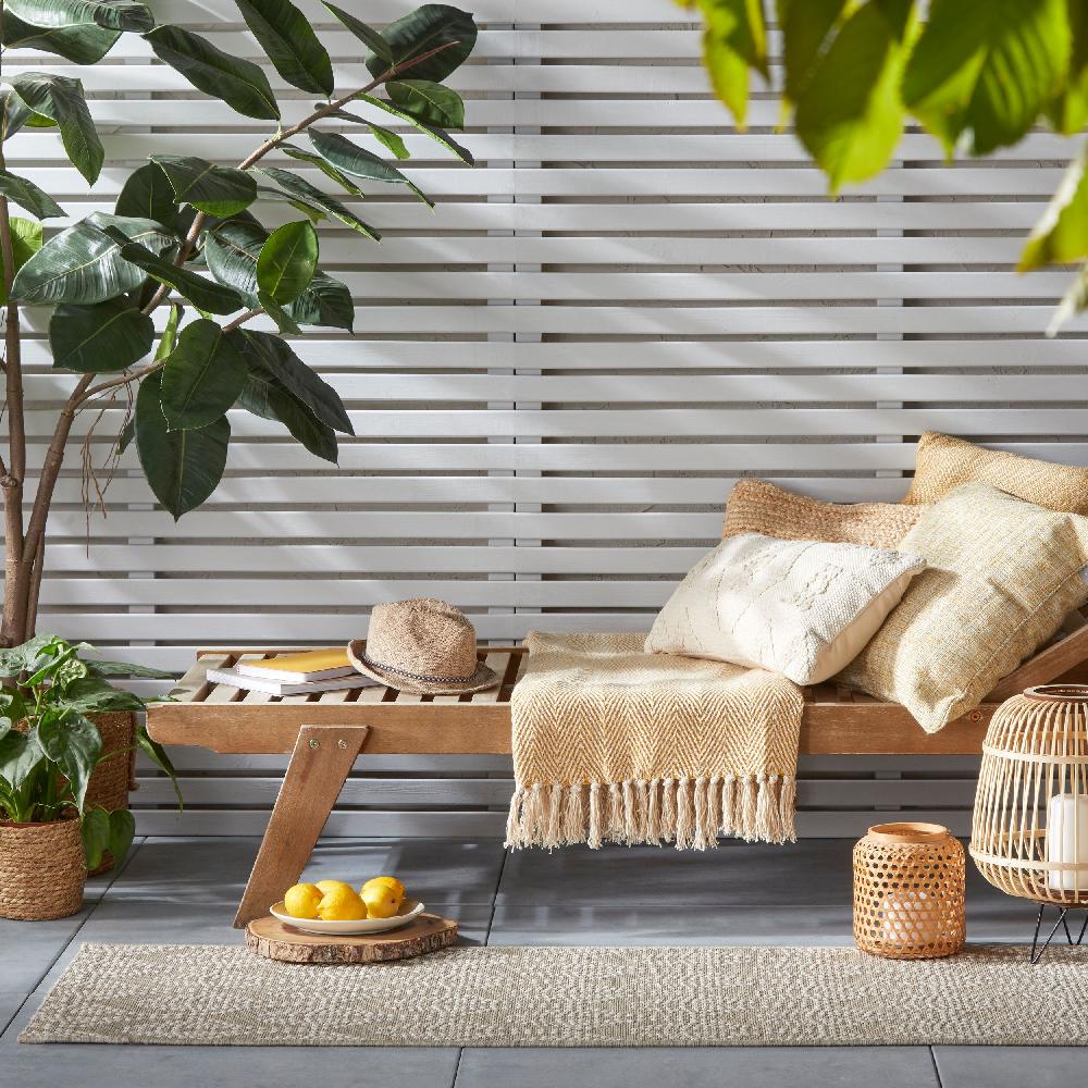 flair rugs Seed Patterned Outdoor & Indoor Runner Rug