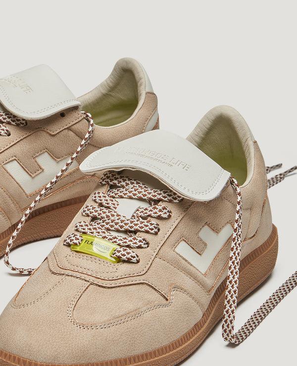 Flamingos' Life BURELA SLIM PLAYER SUEDE TAUPE