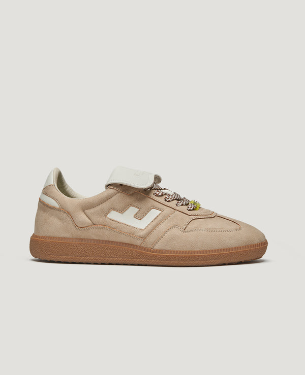 flamingos' life BURELA SLIM PLAYER SUEDE TAUPE