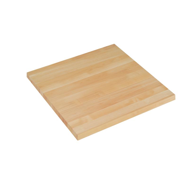 Flash Furniture Bennett 36x36 Solid Wood Indoor 1.5 Inch Thick Rectangular Tabletop In Natural